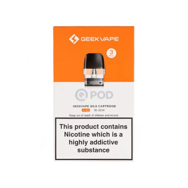 GEEKVAPEJ REPLACEMENT 0.6oHMS POD CARTRIDGE