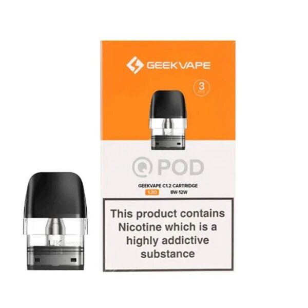 GEEKVAPE Q REPLACEMENT 1.2oHMS 2ML POD CARTRIDGE