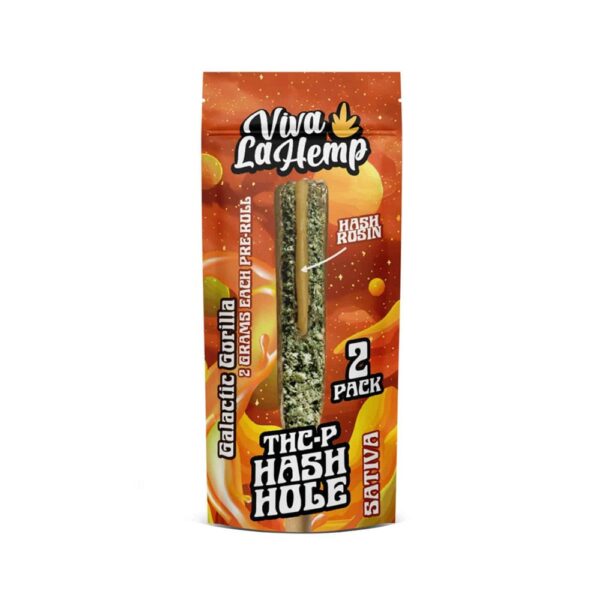 VIVA LA HEMP THC HASH HOLE 2G PRE ROLLS SATIVA - GALACTIC GORILLA COPY