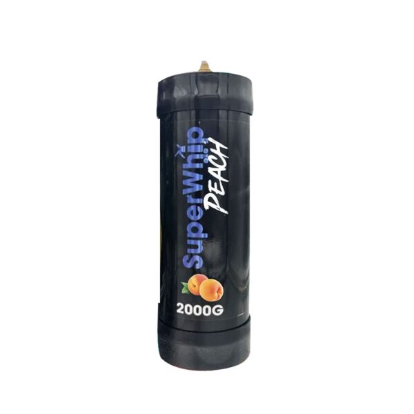 SUPER WHIP 2000G CREAM CHARGERS - PEACH