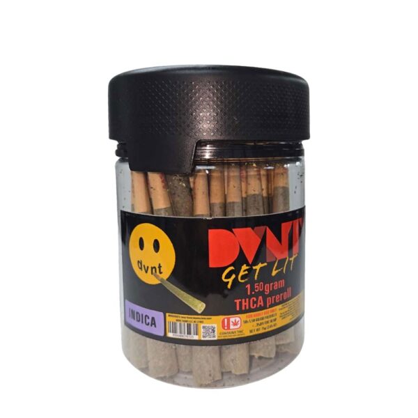 DVNT THCP 1.5G PRE ROLLS INDICA