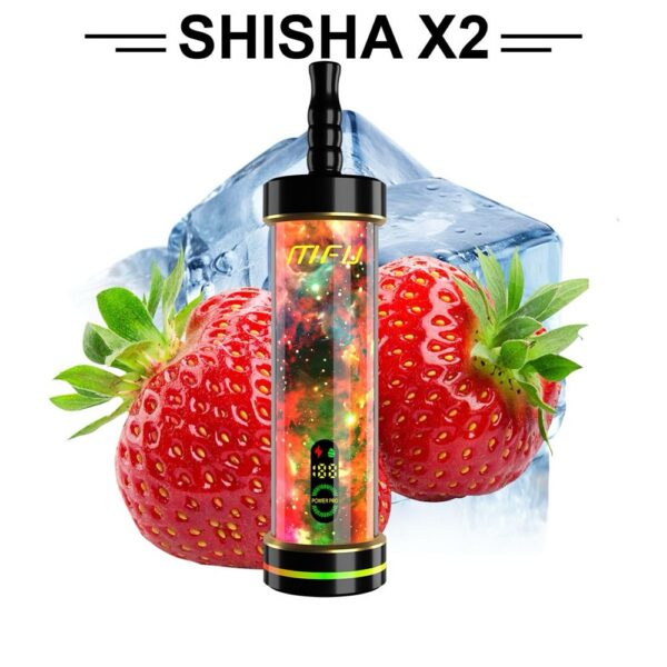 MFU SHISHA 60KPUFFS DISPOSABLE - STRAW ICE