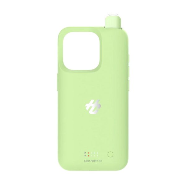 HC 30KPUFFS IPHONE 15 DISPOSABLE -SOUR APPLE ICE