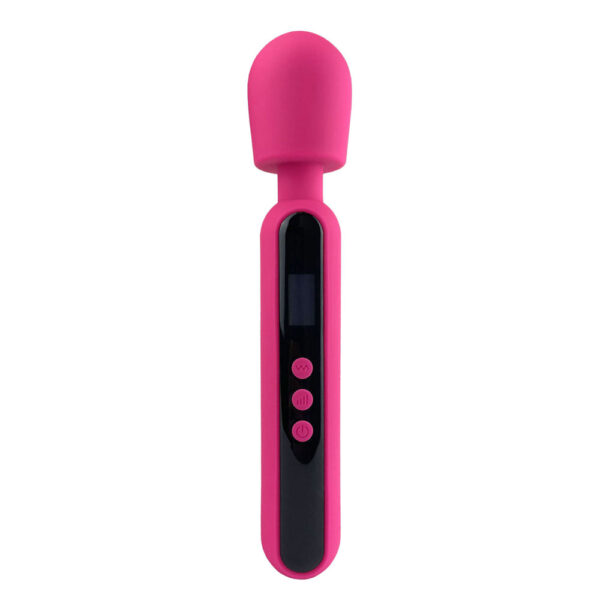FANCY WARMING VIBRATING WAND - PINK