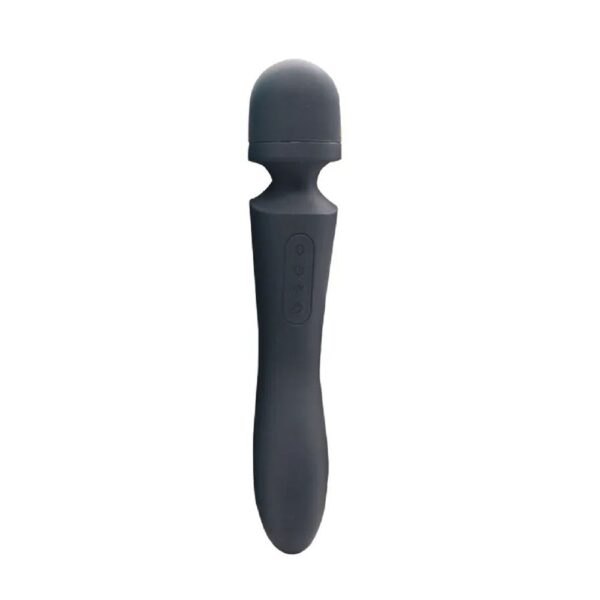 FANCY WARMING VIBRATING WAND - BLACK