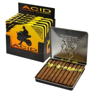 ACID KRUSH GOLD SUMATRA TIN 5X10 CIGARS