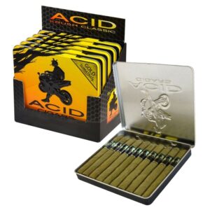 ACID KRUSH GREEN CANDELA TIN 5X10 CIGARS