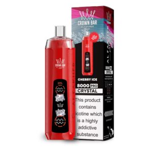 ALFAKHER CROWN BAR 8000PUFFS – CHERRY ICE