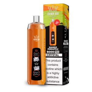 ALFAKHER CROWN BAR 8000PUFFS – MANGO PINEAPPLE