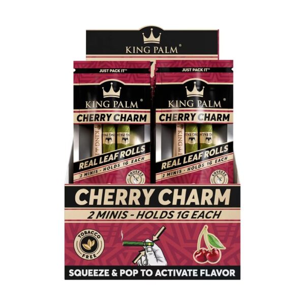 KING PALM MINIS 1G ROLLS - CHERRY CHARM