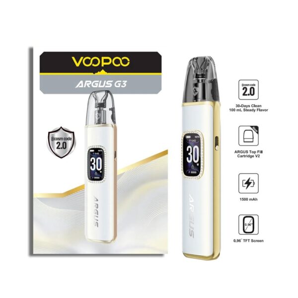 VOOPOO ARGUS 3 POD KIT - DIAMOND WHITE