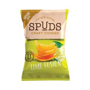 SPUDS 145G CHIPS – LIME FUSION