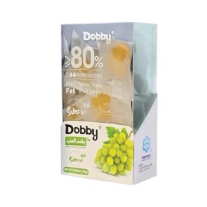 DOBBY 80% JUICE 150G GUMMY – WHITE GRAPE