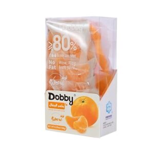 DOBBY 80% JUICE 150G GUMMY – ORANGE