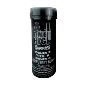 ALL TIME HIGH D9/THCP/D8 1500MG GUMMIES INDICA – STRAW BURST