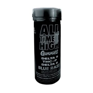 ALL TIME HIGH D9/THCP/D8 1500MG GUMMIES SATIVA – BLUE RAZZ