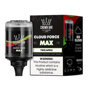 AL FAKHER CLOUD FORCE 50KPUFFS HEAD – TWO APPLE