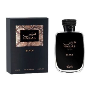 HAWAS BLACK BY RASASI 100ML PERFUME