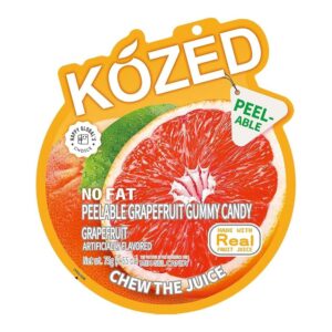 KOZED JUICE TO CHEW 75G GUMMY CANDY – GRAPEFRUIT