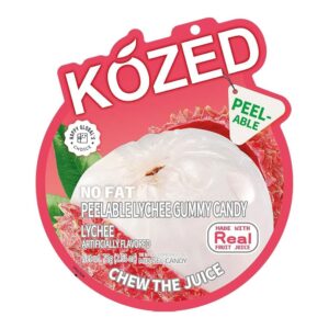 KOZED JUICE TO CHEW 75G GUMMY CANDY – LYCHEE