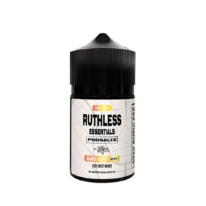 RUTHLESS SALT NIC 60ML/35MG JUICE – MANGO BURST ON ICE