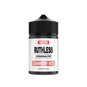 RUTHLESS SALT NIC 60ML/50MG JUICE – SCRAWBERRY SKITZ