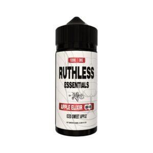RUTHLESS SALT NIC 100ML/3MG JUICE – APPLE ELIXIR ON ICE