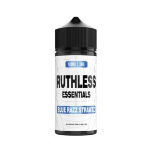 RUTHLESS SALT NIC 100ML/3MG JUICE – BLUERAZZ STRAWZZ