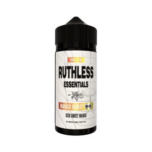 RUTHLESS SALT NIC 100ML/3MG JUICE – MANGO BURST ON ICE