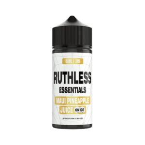 RUTHLESS SALT NIC 100ML/3MG JUICE – MAUI PINEAPPLE JUICE ON ICE
