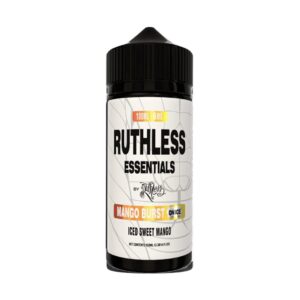 RUTHLESS SALT NIC 100ML/6MG JUICE – MANGO BURST ON ICE