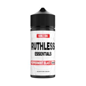 RUTHLESS SALT NIC 100ML/6MG JUICE – PEPPERMINT BLAST ON ICE