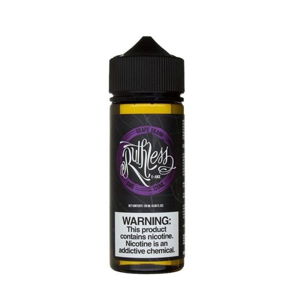 RUTHLESS SALT NIC 120ML/6MG JUICE - GRAPE DRANK