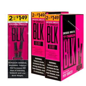 SS BLK 2/1.49 2CTS TIP CIGARILLOS – BERRY