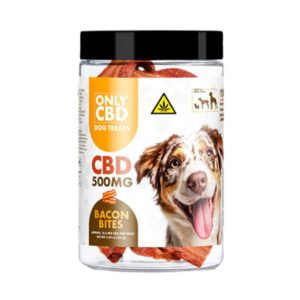 ONLY CBD 500MG DOG TREATS – BACON BITES