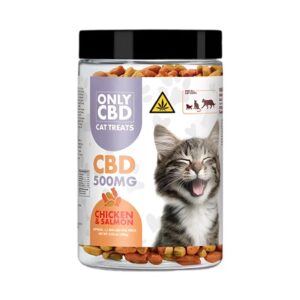 ONLY CBD 500MG CAT TREATS – SALMON&CHICKEN