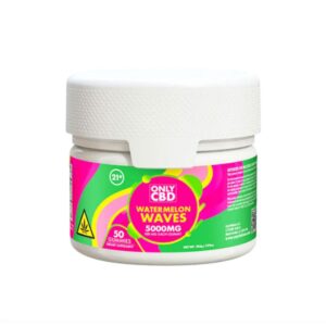 ONLY CBD 5000MG GUMMIES – WATERMELON WAVES