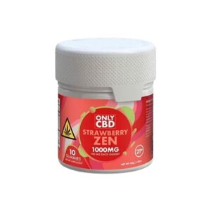 ONLY CBD 1000MG GUMMIES – STRAW ZEN