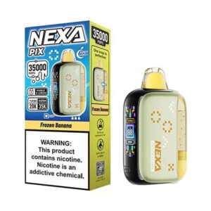 NEXA PIX 35KPUFFS DISPOSABLE – FROZEN BANANA