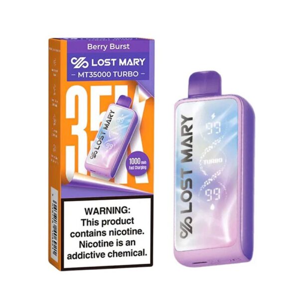 LOST MARY 35KPUFFS 5% NIC DISPOSABLE - BERRY BURST