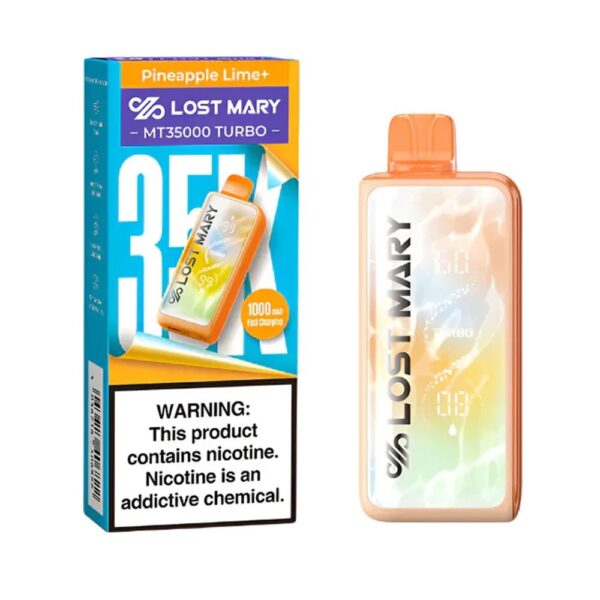 LOST MARY 35KPUFFS 5% NIC DISPOSABLE - PINEAPPLE LIME