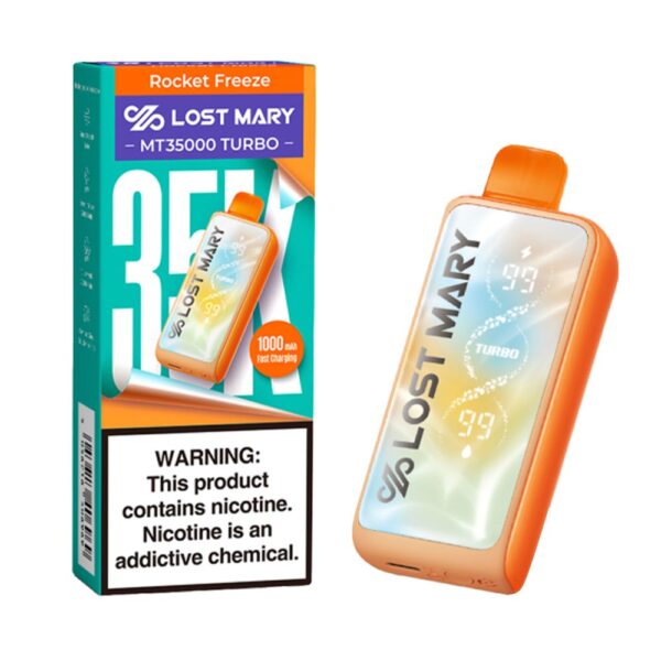 LOST MARY 35KPUFFS 5% NIC DISPOSABLE - ROCKET FREEZE