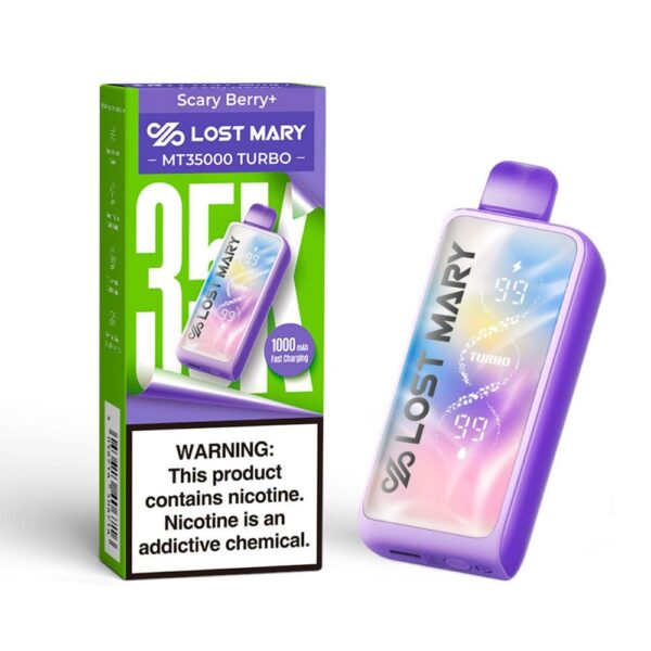 LOST MARY 35KPUFFS 5% NIC DISPOSABLE - SCARY BERRY+