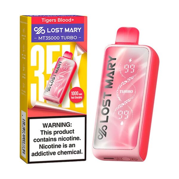 LOST MARY 35KPUFFS 5% NIC DISPOSABLE - TIGER BLOOD +