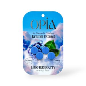 OPIA 4CTS 150MG KRATOM – BLUE RASPBERRY