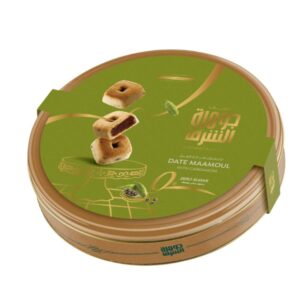 JAWHART ELSHARQ 1000G SUGAR FREE MAAMOUL – DATES W/ CARDAMOM