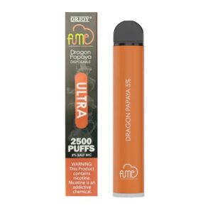 FUME ULTRA 5% SALT NIC DISPOSABLE – DRAGON PAPAYA