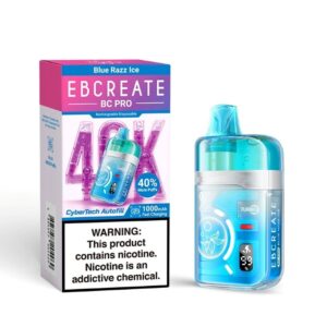 EB CREAT BC PRO 40KPUFFS DISPOSABLE – BLUERAZ ICE