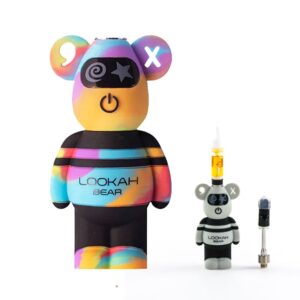LOOKAH BEAR BATTERY – YELLOW TIE DYE