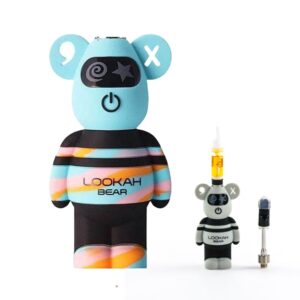 LOOKAH BEAR BATTERY – BLUE TIE DYE